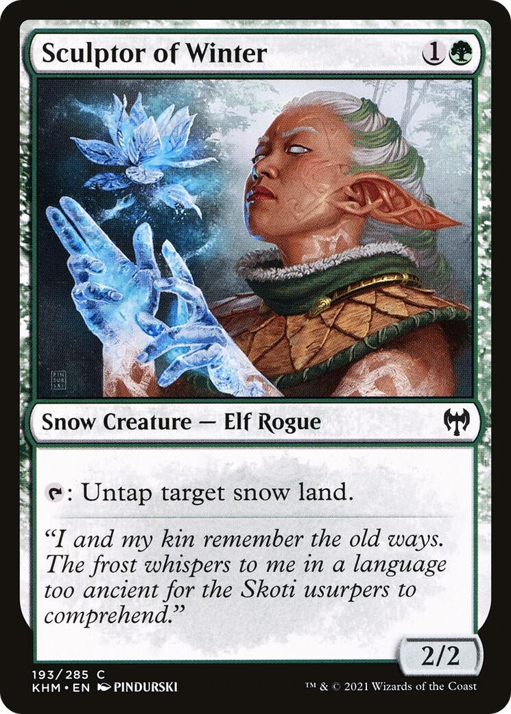 Sculptor of Winter (193) (Kaldheim)