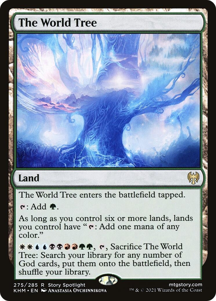 Image for The World Tree (275) (Kaldheim) - Magic: The Gathering