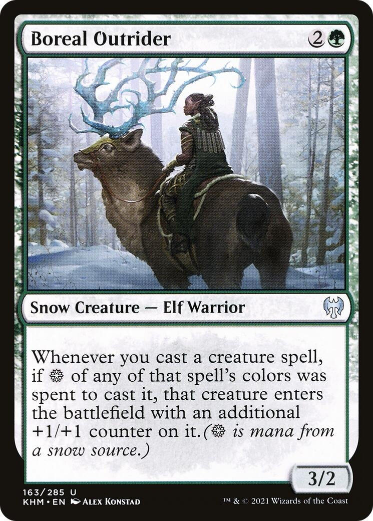 Boreal Outrider (163) (Kaldheim)