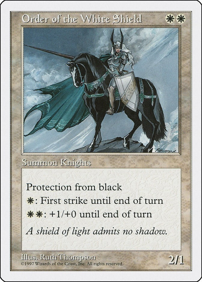 Order of the White Shield (Fifth Edition)
