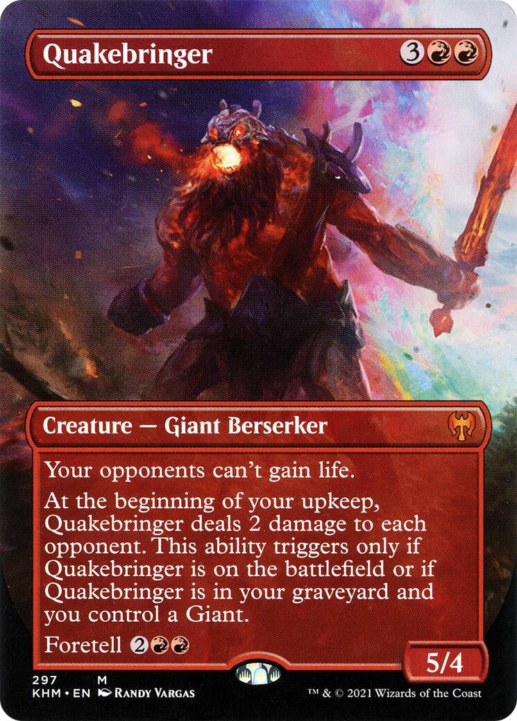 Quakebringer (Borderless) (297) (Kaldheim)