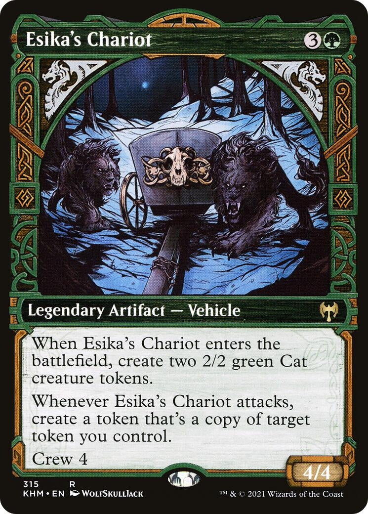 Image for Esika's Chariot (Showcase) (315) (Kaldheim) - Magic: The Gathering