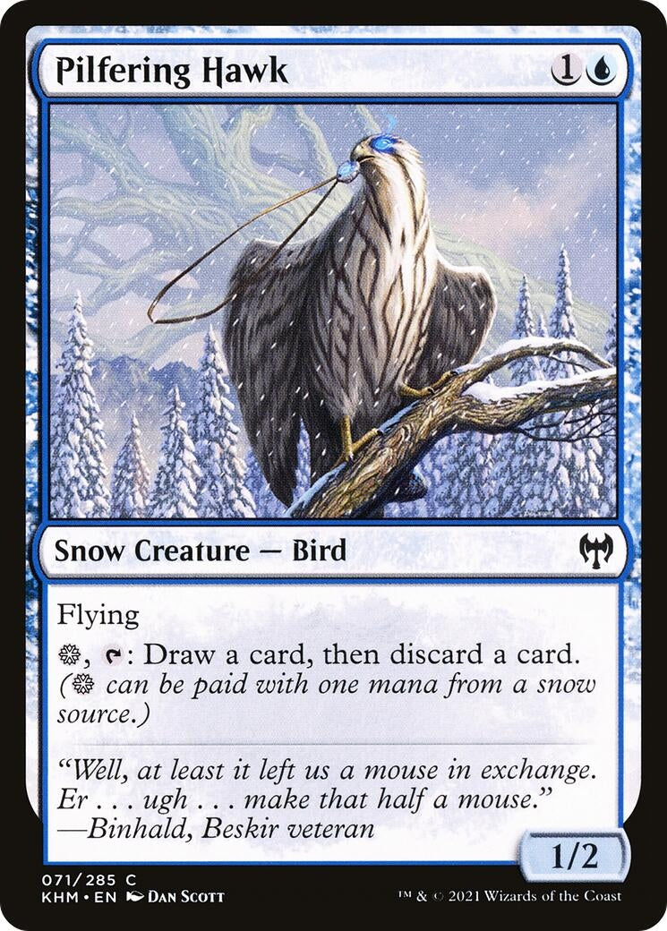 Pilfering Hawk (71) (Kaldheim)