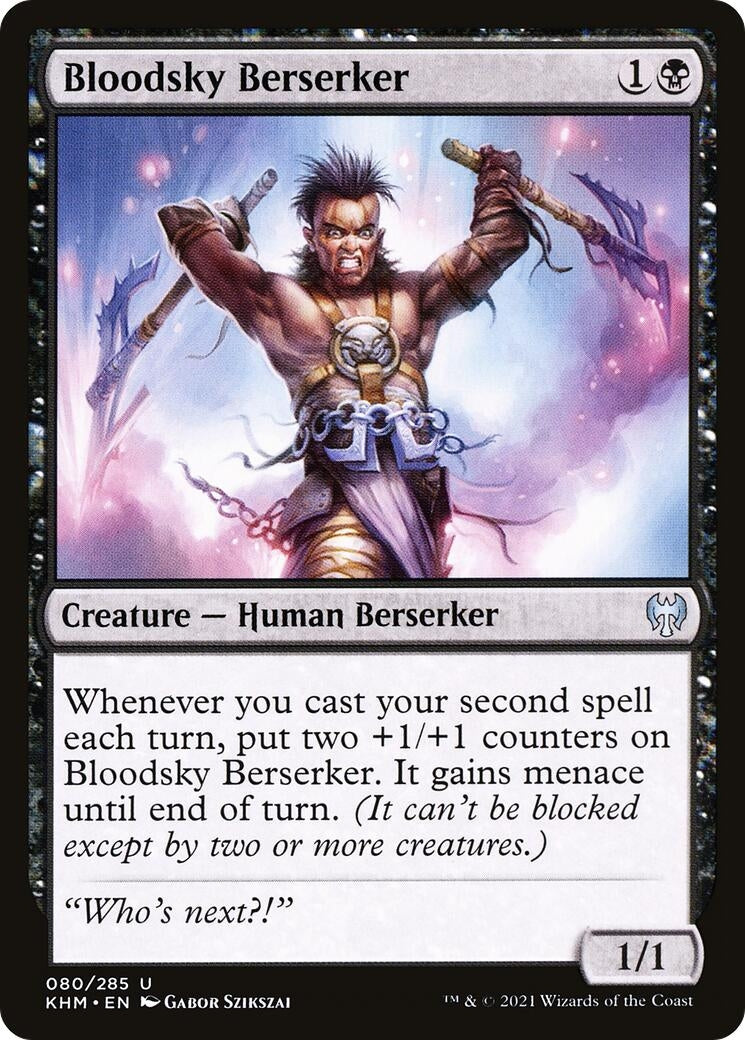 Bloodsky Berserker (80) (Kaldheim)