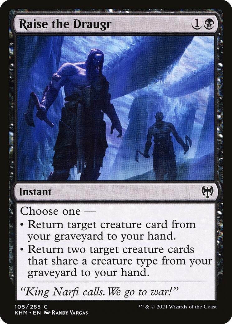 Image for Raise the Draugr (105) (Kaldheim) - Magic: The Gathering