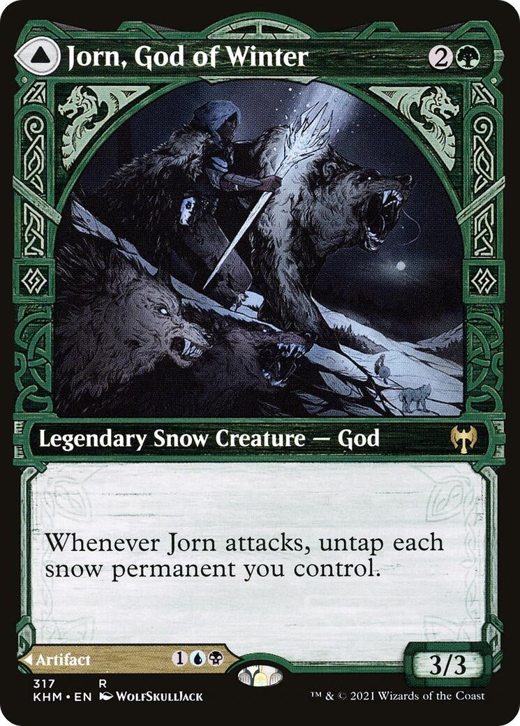 Jorn, God of Winter (Showcase) (317) (Kaldheim)