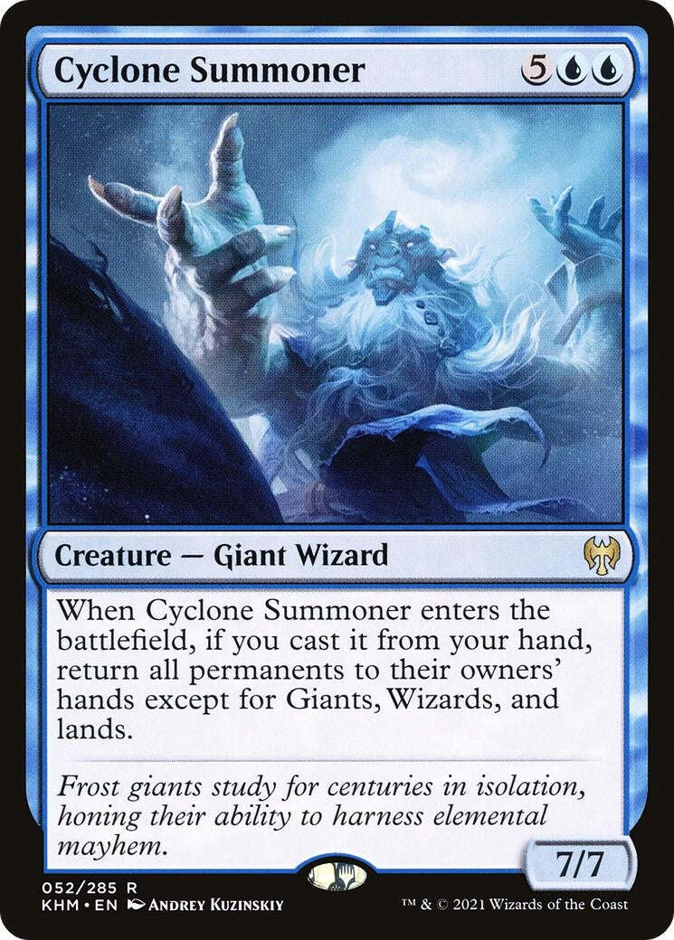 Image for Cyclone Summoner (52) (Kaldheim) - Magic: The Gathering