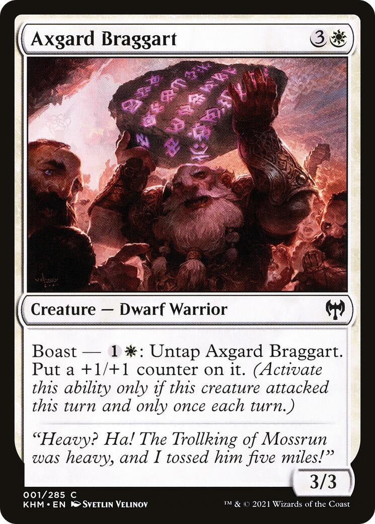 Axgard Braggart (1) (Kaldheim)