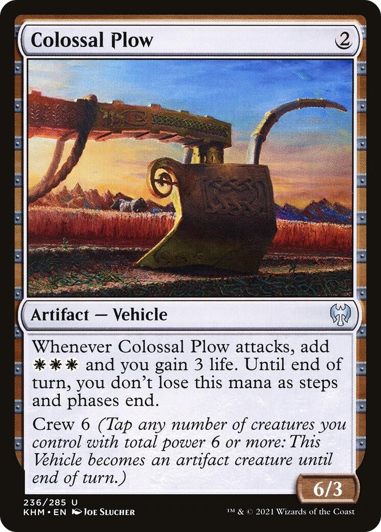 Colossal Plow (236) (Kaldheim)