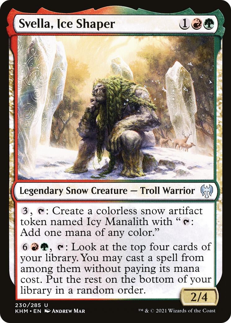 Svella, Ice Shaper (230) (Kaldheim)