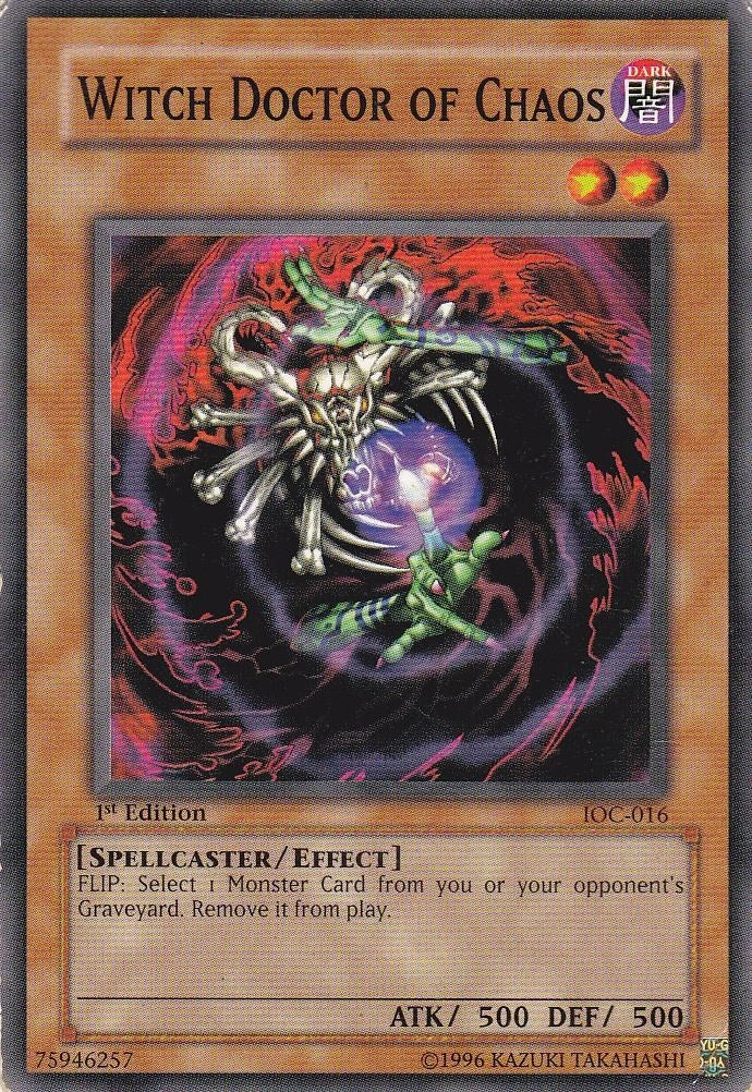 Image for Witch Doctor of Chaos (IOC-016) (Invasion of Chaos) - YuGiOh
