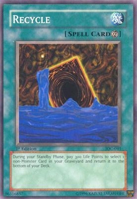 Image for Recycle (IOC-041) (Invasion of Chaos) - YuGiOh