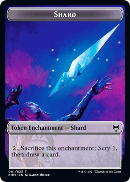 Image for Shard Token (1) (Kaldheim) - Magic: The Gathering