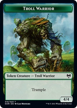 Troll Warrior Token (16) (Kaldheim)