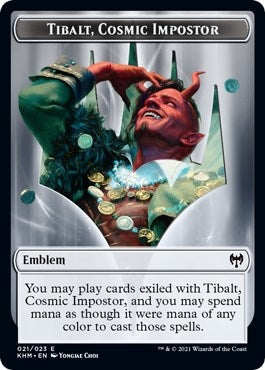 Emblem - Tibalt, Cosmic Impostor (21) (Kaldheim)