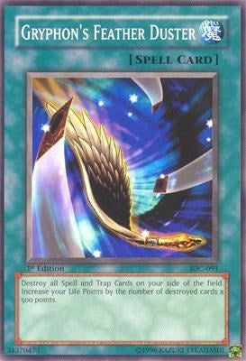 Gryphon's Feather Duster (IOC-091) (Invasion of Chaos)