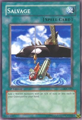 Image for Salvage (IOC-096) (Invasion of Chaos) - YuGiOh