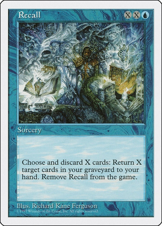 Image for Recall (Fifth Edition) - Magic: The Gathering