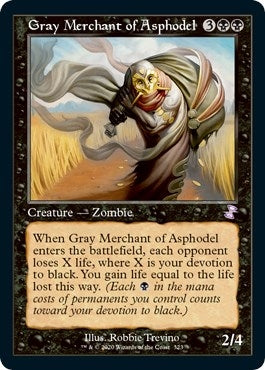 Gray Merchant of Asphodel (323) (Time Spiral: Remastered)