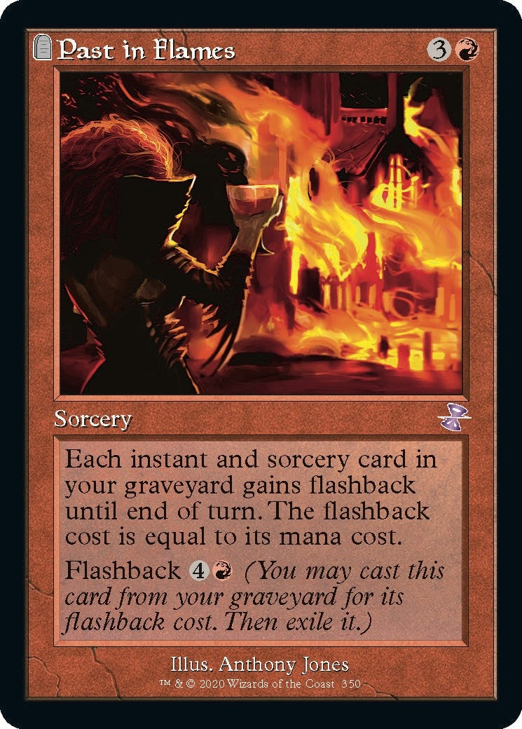 Image for Past in Flames (350) (Time Spiral: Remastered) - Magic: The Gathering