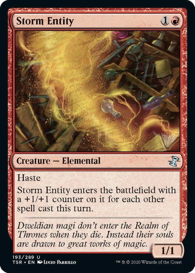 Storm Entity (193) (Time Spiral: Remastered)
