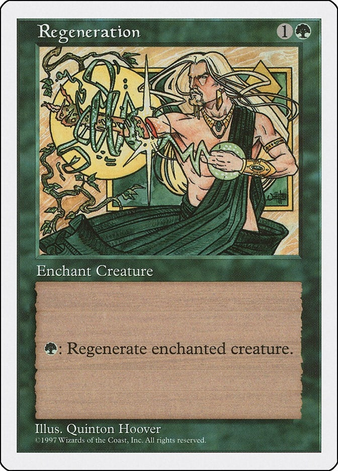 Image for Regeneration (Fifth Edition) - Magic: The Gathering