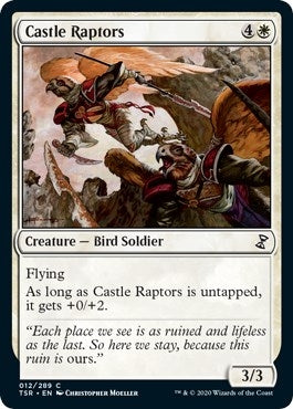 Castle Raptors (12) (Time Spiral: Remastered)