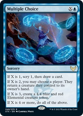 Multiple Choice (48) (Strixhaven: School of Mages)
