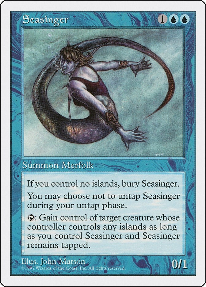 Seasinger (Fifth Edition)