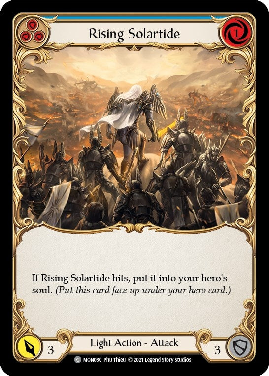 Rising Solartide (Blue) (MON080) (Monarch)