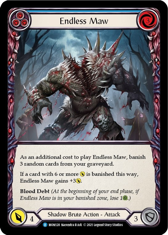 Endless Maw (Blue) (MON128) (Monarch)