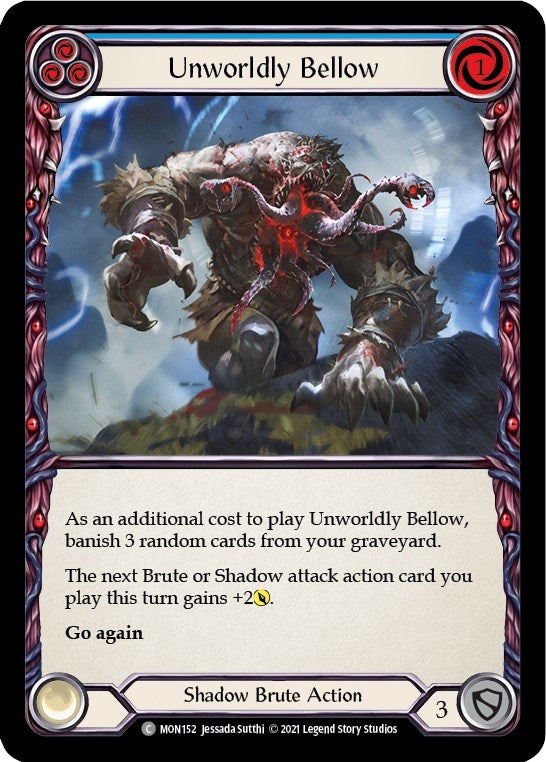 Unworldly Bellow (Blue) (MON152) (Monarch)