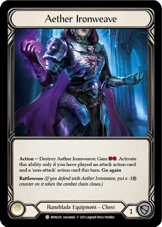 Aether Ironweave (MON230) (Monarch)