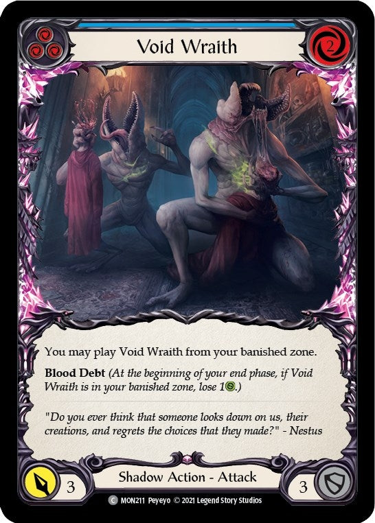 Void Wraith (Blue) (MON211) (Monarch)
