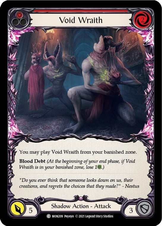 Void Wraith (Red) (MON209) (Monarch)
