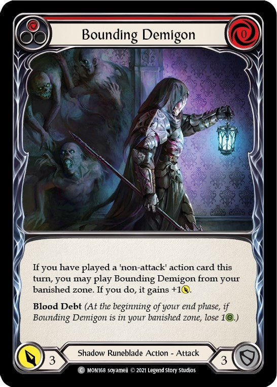 Bounding Demigon (Red) (MON168) (Monarch)
