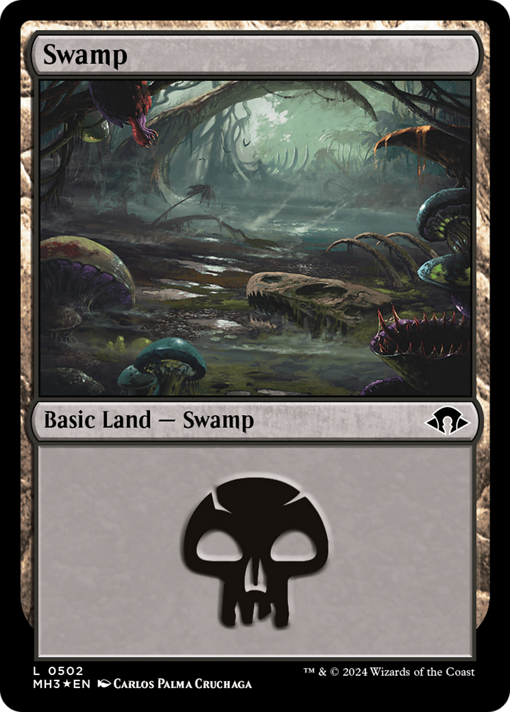 Swamp (0502) (Ripple Foil) (502) (MH3)