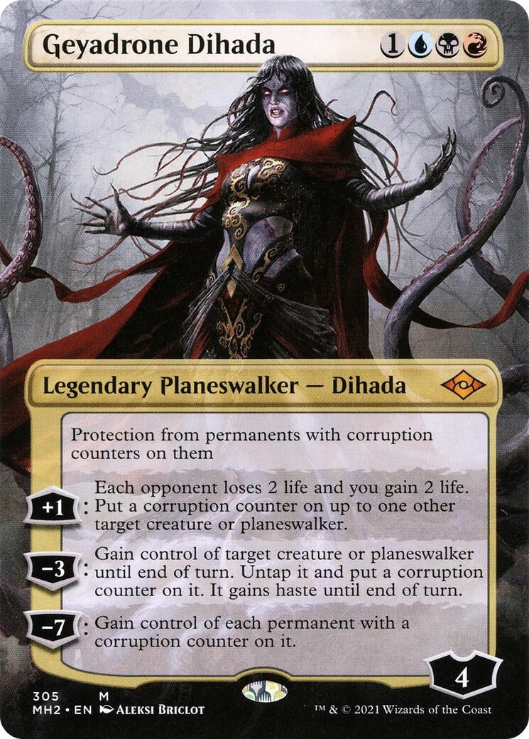 Geyadrone Dihada (Borderless) (305) (Modern Horizons 2)