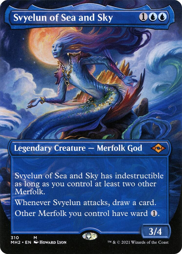 Image for Svyelun of Sea and Sky (Borderless) (310) (Modern Horizons 2) - Magic: The Gathering