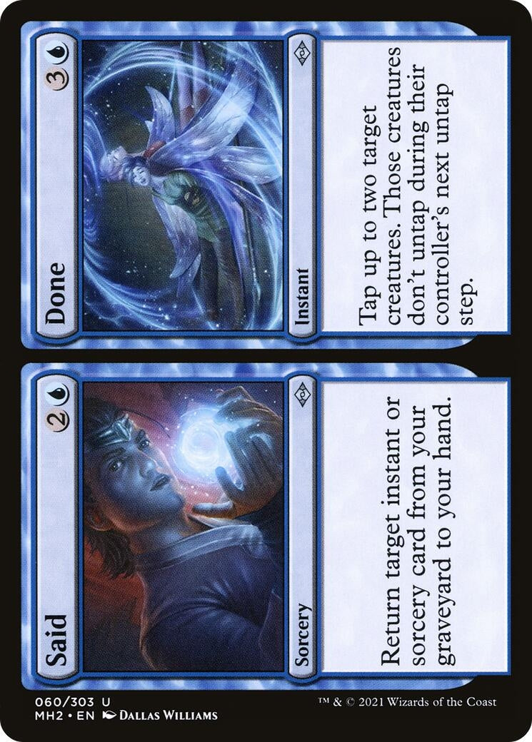 Said // Done (60) (Modern Horizons 2)