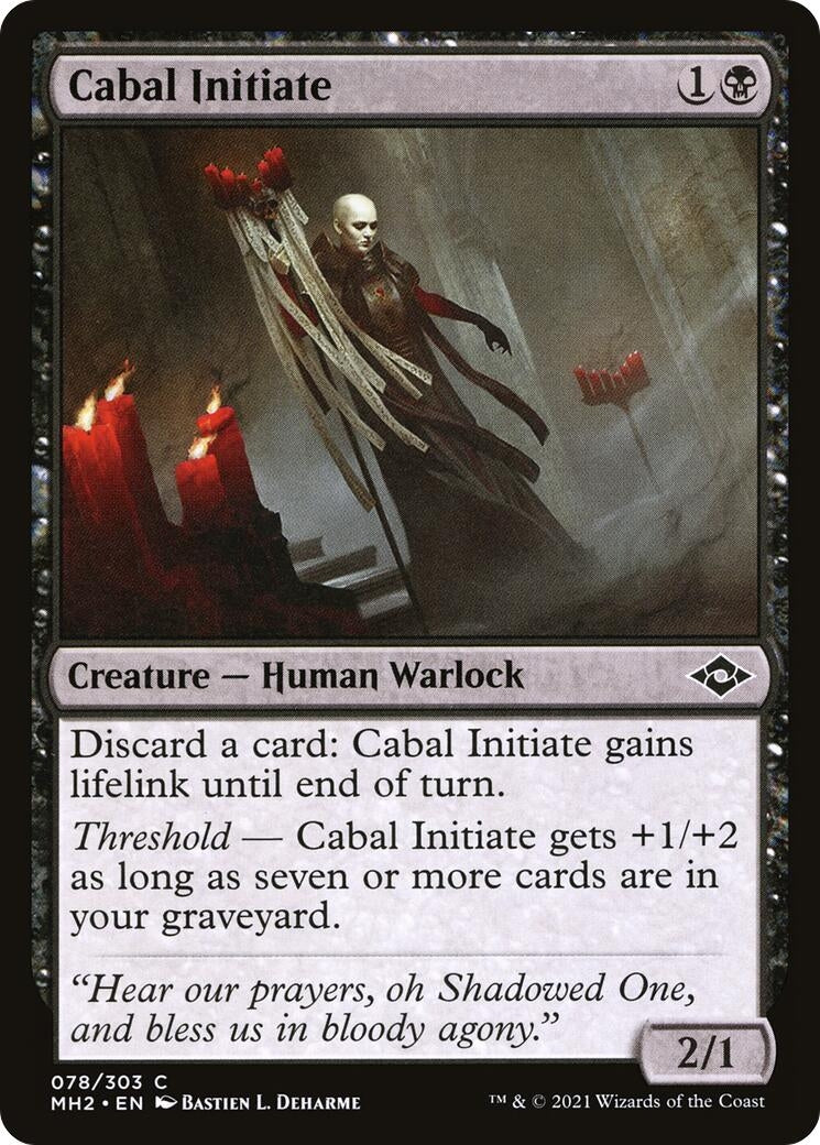 Cabal Initiate (78) (Modern Horizons 2)