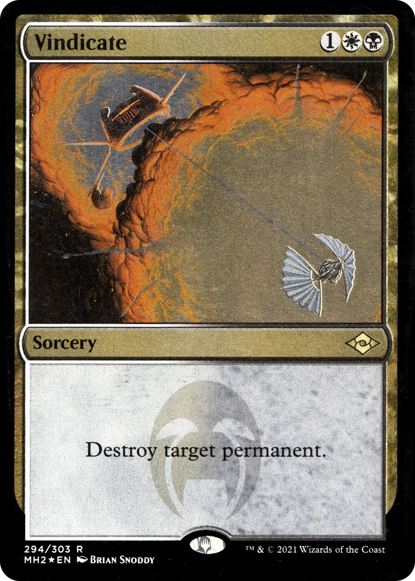 Image for Vindicate (Foil Etched) (294) (Modern Horizons 2) - Magic: The Gathering