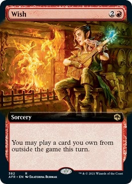Wish (Extended Art) (382) (Adventures in the Forgotten Realms)
