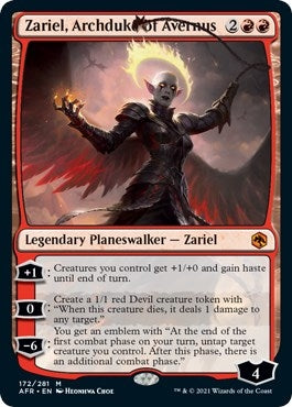 Zariel, Archduke of Avernus (172) (Adventures in the Forgotten Realms)