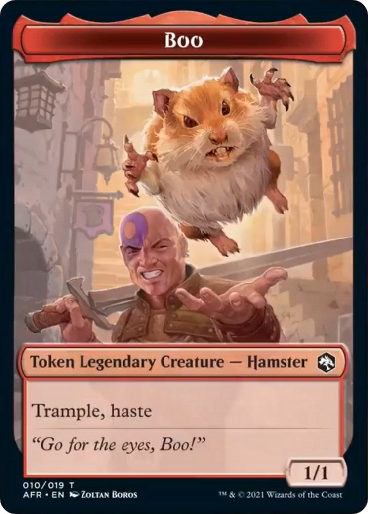 Image for Boo Token (10) (Adventures in the Forgotten Realms) - Magic: The Gathering
