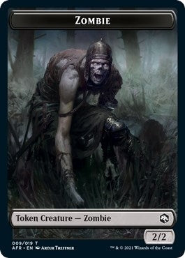 Zombie Token (9) (Adventures in the Forgotten Realms)
