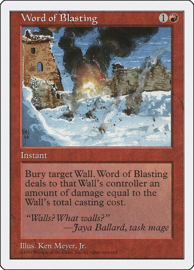 Word of Blasting (Fifth Edition)