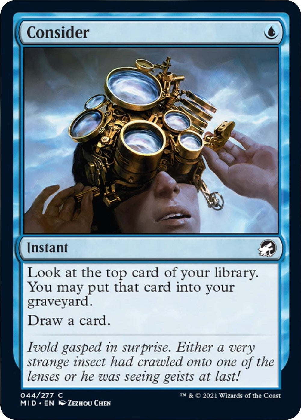 Image for Consider (44) (Innistrad: Midnight Hunt) - Magic: The Gathering