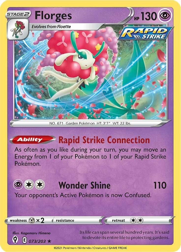Florges (073/203) (SWSH07: Evolving Skies)