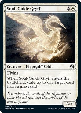 Soul-Guide Gryff (35) (Innistrad: Midnight Hunt)